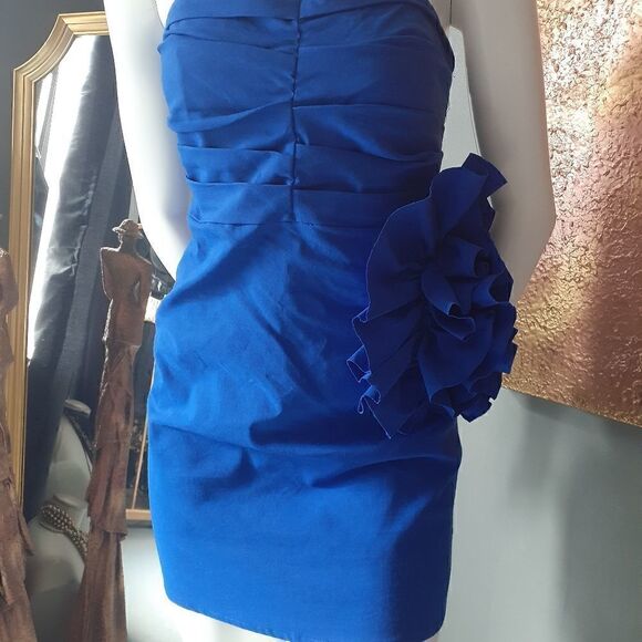 NWT Zara Cotton Strapless Mini Dress - Picture 3 of 14